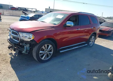 2011 Dodge Durango Crew из США, поврежденный, VIN 1D4SD4GT7BC592991